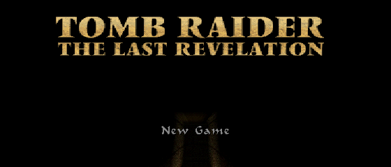 Tomb Raider IV - The Last Revelation Title Screen